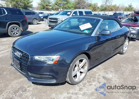 2014 Audi A5 2.0T Premium from USA, damaged, VIN WAULFAFHXEN006121